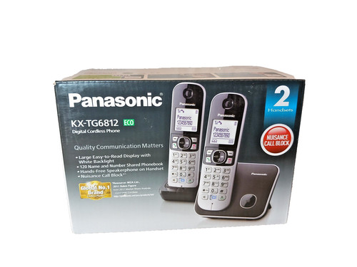 Panasonic tg6812 eco - kx-tg6812,