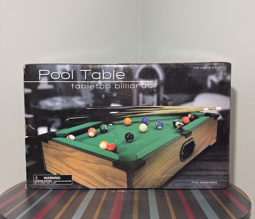 Tabletop pool table - table, &