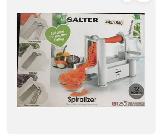 Salter spiralizer manual - salter,