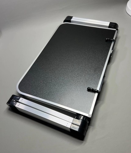 Aluminum large book stand - large,