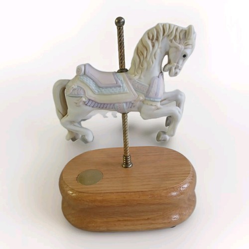 Willitts carousel white horse - willitts,