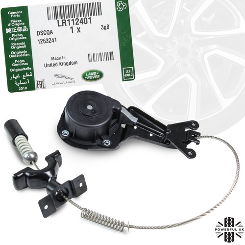 Genuine spare wheel winch - , for
