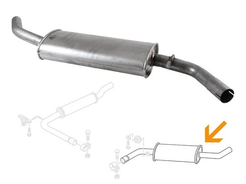 Centre exhaust 9d 2 - t4, 1.9d