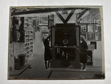 12 WWII glass plate negatives fundraising / home front + 2 R101 film negatives