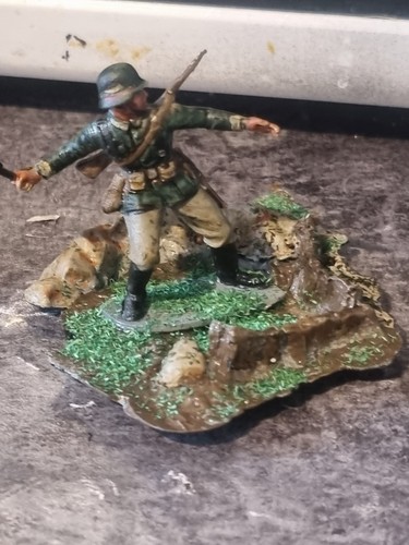 Airfix painted german soldiers - painted,
