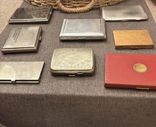 Vintage Silver Toned Cigarette