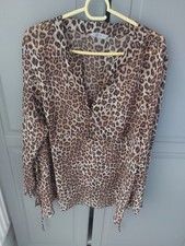 M&S Beach Cover Chiffon Top Xl