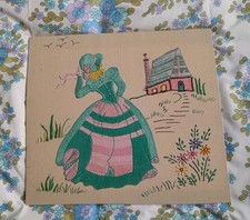 Vintage Embroidery for Framing