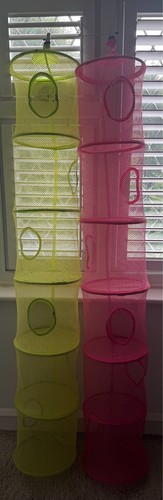 Hanging toy storage nets - hanging, mesh
