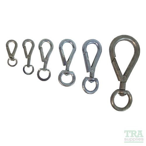 Swivel spring hook carabiner - spring,