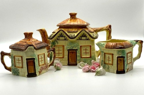 Vintage tea set cottage ware - tea,