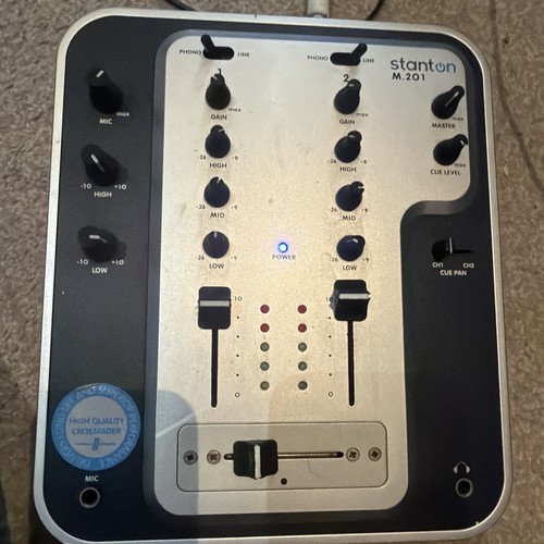 Stanton 201 channel mixing - m.201,