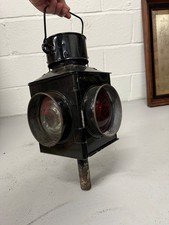 LARGE OLD 4 ASPECT RAILWAY