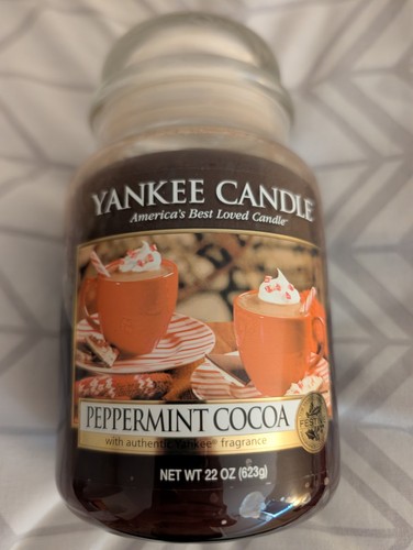 Yankee candle peppermint - candle,