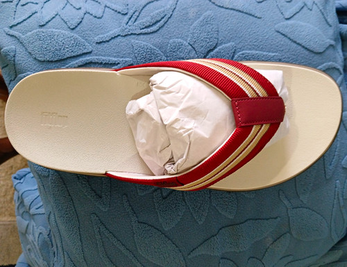 Fitflop men striped toe - fitflop,