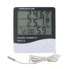 Digital LCD Thermometer Hygrometer Temperature Humidity Meter Indoor Outdoor