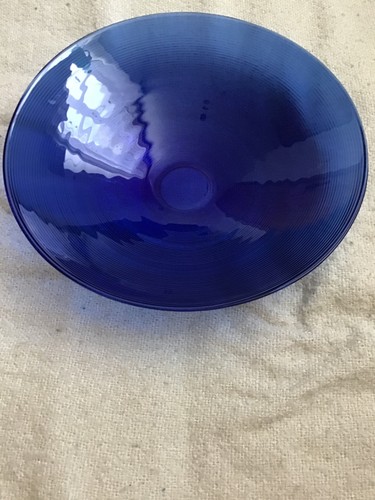 Large cobalt blue bowl - cobalt,