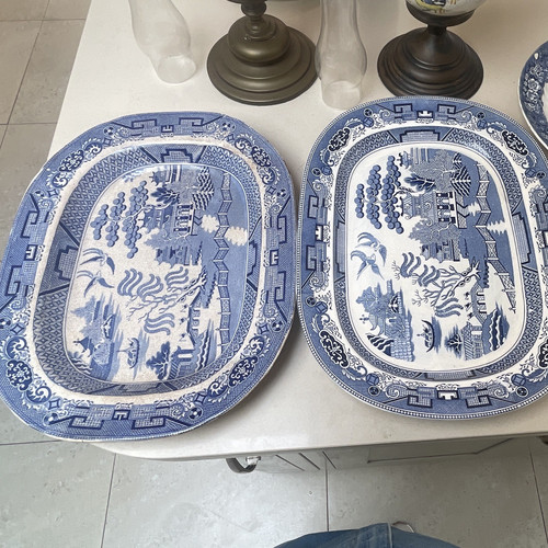 Staffordshire blue white - staffordshire,