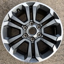 * 18" Genuine Mitsubishi L200 alloy wheel rim ET38 7.5J light gray  enkei