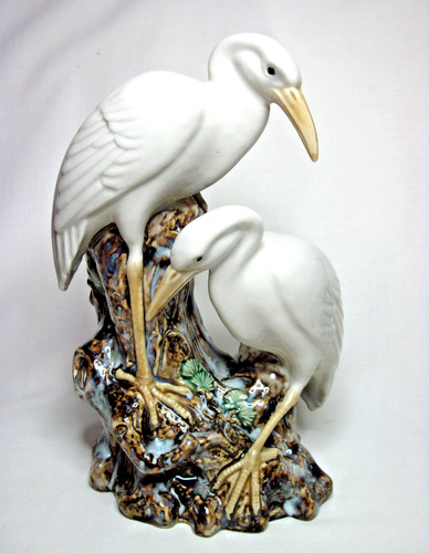 Large vintage egret - large,