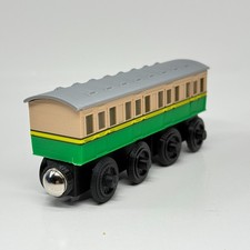Wooden Railway Passenger Coach