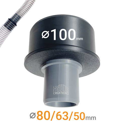 Dust extraction hose - extraction, reducer