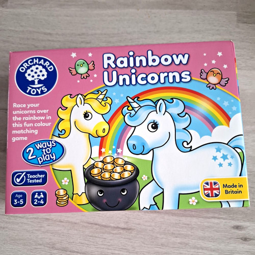 Orchard toys rainbow unicorns - toys,