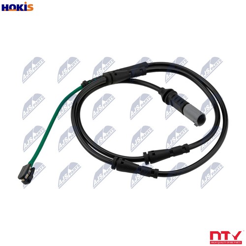 Warning contact brake pad wear - contact,