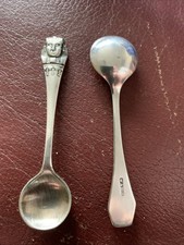 Silver plate Salt/ Mustard Spoons