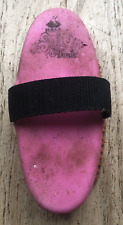 Haas Brush Damiro Horse Grooming Brush Pink Soft Bristles Equestrian