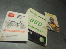 Norton Commando 850cc 1970s Original Parts List And Two Small Books 