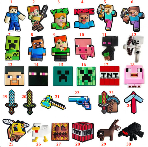 Minecraft shoe charm for - shoe,