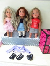 18" Design a Friend Doll Bundle 3x Designer Friend Clothes Carry Wardrobe Outfit