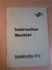 Lambretta 125li instruction - 125li,