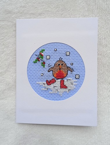 Handmade cross stitch - cross,