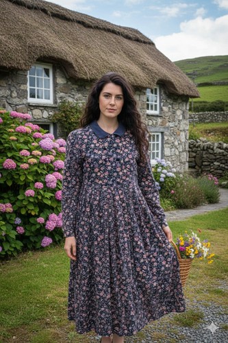 Vintage laura ashley cotton - laura,