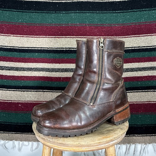 Vintage harley davidson brown - vintage,