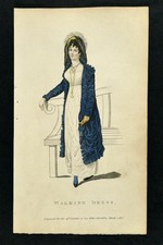 Regency Fashion. Walking