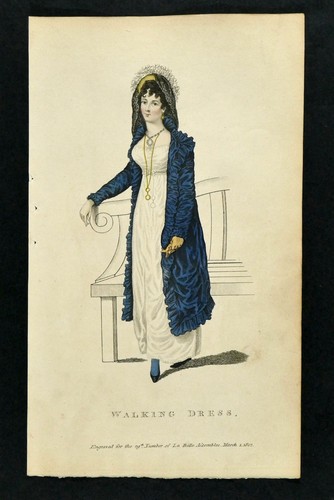 Walking dress 1812 antique - dress,