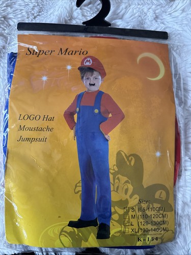 Super mario costume size small - super,