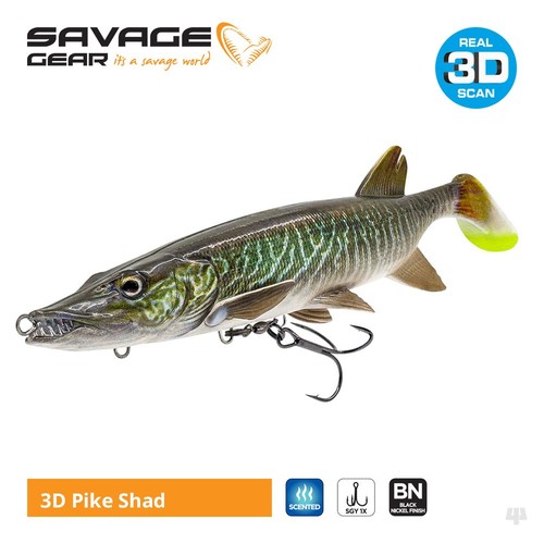 Savage gear pike shad - savage,