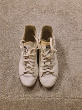 White Men's Adidas Stan Smith Shoes