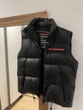 PRADA Nylon Down Black Gilet