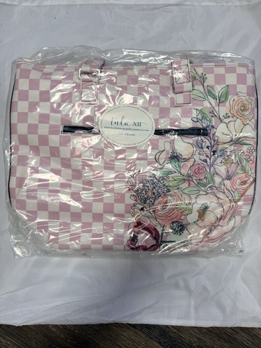 The refined tote pink check - the,