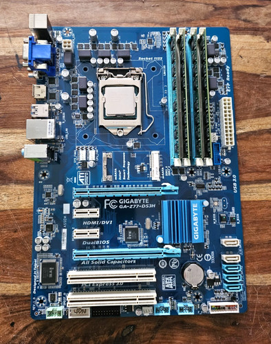 Motherboard bundle gigabyte - motherboard,