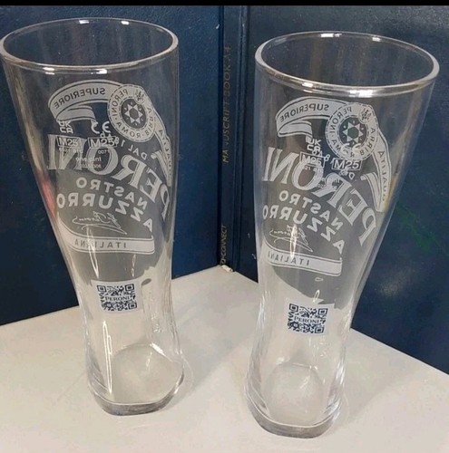 Peroni pint glasses with - peroni,