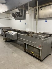 Kerry DCA Doughnut FE4000 Continuous Conveyor Fryer 4m long 3 phase