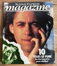 Sunday Express Magazine 14/9/1986 BOB GELDOF Vivienne Westwood MALCOLM McLAREN