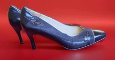 Dark Navy Blue Stilleto Court