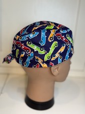 Navy Racing Cars Tie back